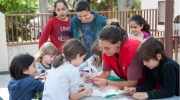 Taller de molinets de vent a Sant Just Desvern